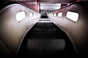 U-Bahn Station Rolltreppe